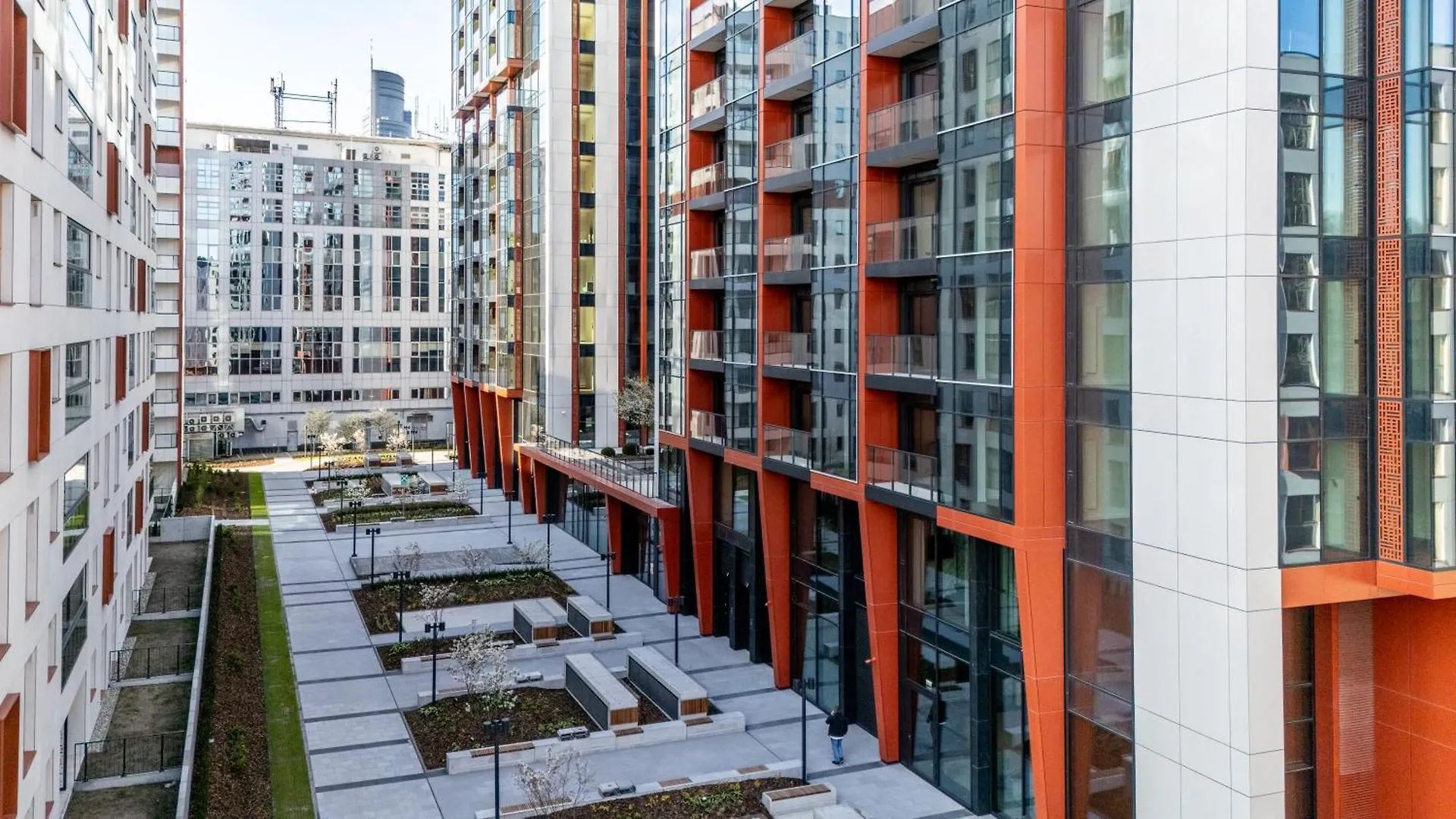 Apartment Towarowa Towers Residences Warschau